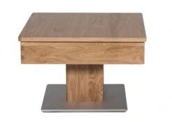 COUCHTISCH Celene 67x67x43 Höhenverstellbar;diagonal Verschiebbar Wildeiche -Yamazaki Mobel Geschaft 58 aufm kessel couchtisch celene 67x67x43 hohenverstellbar diagonal verschiebbar wildeiche 3