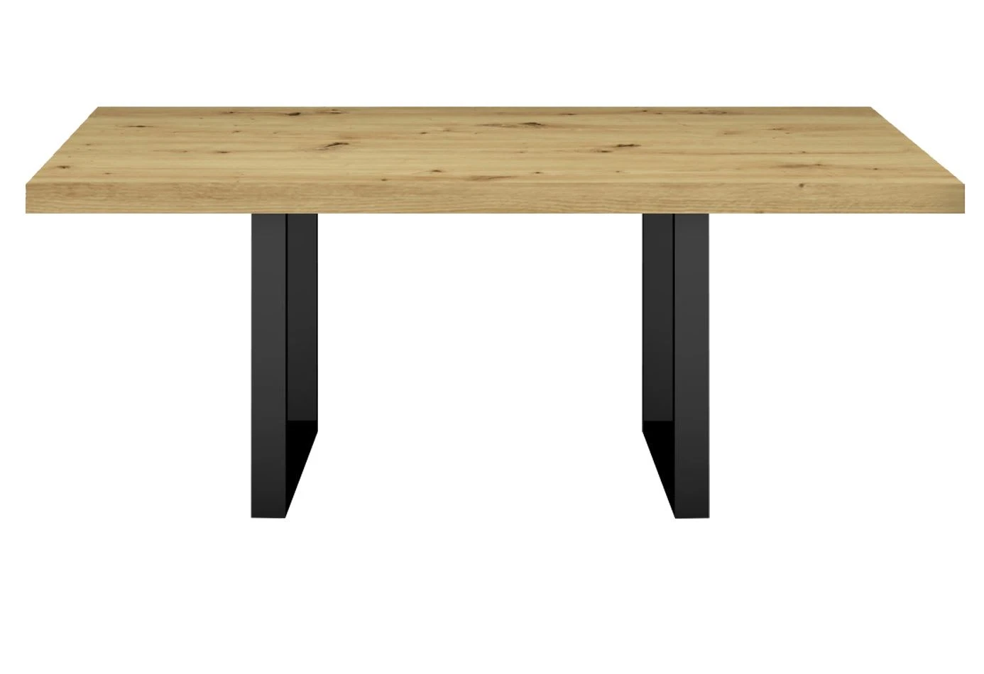 ESSTISCH Elgin 3 210x80x100 Metall+Holzwerkstoff Schwarz/Asteiche 3 ESSTISCH Elgin 3 210x80x100 Metall+Holzwerkstoff Schwarz/Asteiche – Bild 3