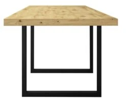 ESSTISCH Elgin 3 210x80x100 Metall+Holzwerkstoff Schwarz/Asteiche 7 ESSTISCH Elgin 3 210x80x100 Metall+Holzwerkstoff Schwarz/Asteiche -Yamazaki Mobel Geschaft 58 aufm kessel esstisch elgin 3 210x80x100 metall holzwerkstoff schwarz asteiche 3