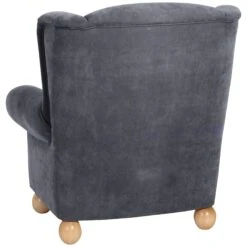 OHRENBACKENSESSEL Kasha Bezug Veloursstoff Buche Natur / Anthrazit 6 OHRENBACKENSESSEL Kasha Bezug Veloursstoff Buche Natur / Anthrazit -Yamazaki Mobel Geschaft 58 aufm kessel ohrenbackensessel kasha bezug veloursstoff buche natur anthrazit 2