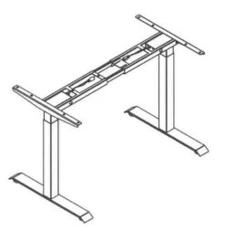 SCHREIBTISCH Höhenverstellbar Elektrisch Editha 120x70 Schwarz/eiche Sägerau -Yamazaki Mobel Geschaft 58 aufm kessel schreibtisch hohenverstellbar elektrisch editha 120x70 schwarz eiche sagerau 3