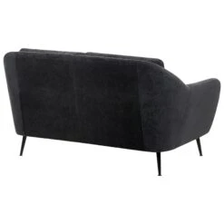 2-Sitzer Sofa EIBY In Schwarz - (W) 130 X (H) 80 X (L) 90 Cm -Yamazaki Mobel Geschaft beliani 2 sitzer sofa eiby in schwarz w 130 x h 80 x l 90 cm 3