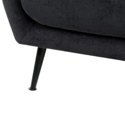 2-Sitzer Sofa EIBY In Schwarz - (W) 130 X (H) 80 X (L) 90 Cm -Yamazaki Mobel Geschaft beliani 2 sitzer sofa eiby in schwarz w 130 x h 80 x l 90 cm 6