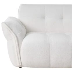 2-Sitzer Sofa HALBA In Weiß/Schwarz - (W) 174 X (H) 80 X (L) 85 Cm 14 2-Sitzer Sofa HALBA In Weiß/Schwarz - (W) 174 X (H) 80 X (L) 85 Cm -Yamazaki Mobel Geschaft beliani 2 sitzer sofa halba in weiss schwarz w 174 x h 80 x l 85 cm 4