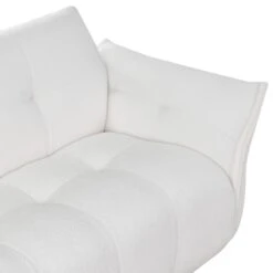 2-Sitzer Sofa HALBA In Weiß/Schwarz - (W) 174 X (H) 80 X (L) 85 Cm 15 2-Sitzer Sofa HALBA In Weiß/Schwarz - (W) 174 X (H) 80 X (L) 85 Cm -Yamazaki Mobel Geschaft beliani 2 sitzer sofa halba in weiss schwarz w 174 x h 80 x l 85 cm 5