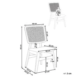 2er-Set Esszimmerstuhl ALCOVA In Braun -Yamazaki Mobel Geschaft beliani 2er set esszimmerstuhl alcova in braun 2