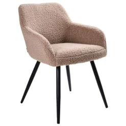 2er-Set Esszimmerstuhl CASMALIA In Beige/Schwarz -Yamazaki Mobel Geschaft beliani 2er set esszimmerstuhl casmalia in beige schwarz 3