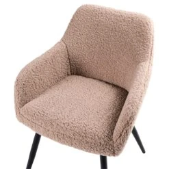 2er-Set Esszimmerstuhl CASMALIA In Beige/Schwarz -Yamazaki Mobel Geschaft beliani 2er set esszimmerstuhl casmalia in beige schwarz 4