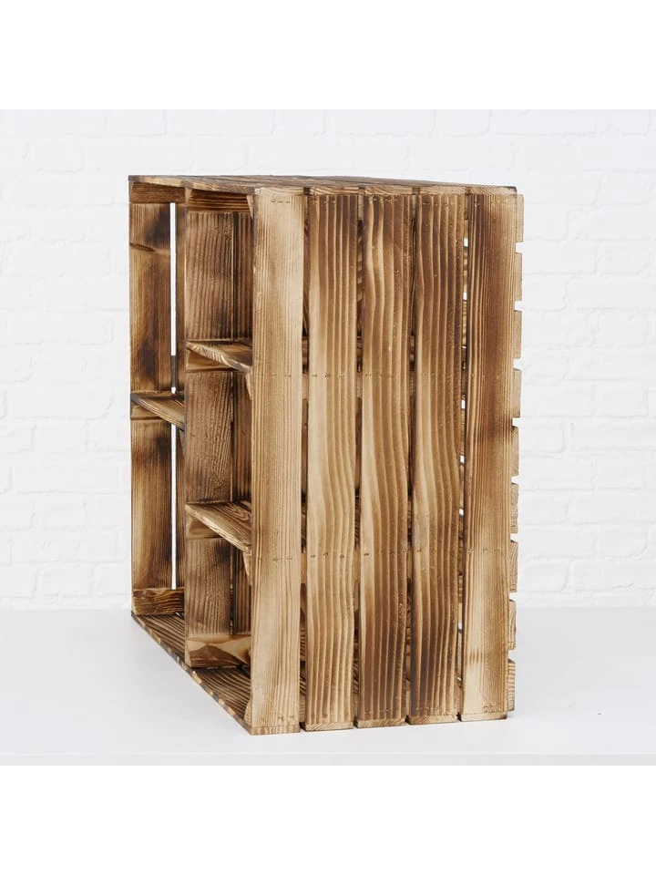 Regal "Porto" In Hellbraun - (B)77 X (H)68 X (T)35 Cm 2 Regal "Porto" In Hellbraun - (B)77 X (H)68 X (T)35 Cm – Bild 2