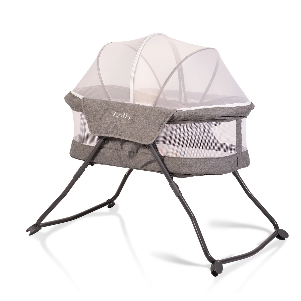 Babybett Lolly In Grau 1 Babybett Lolly In Grau