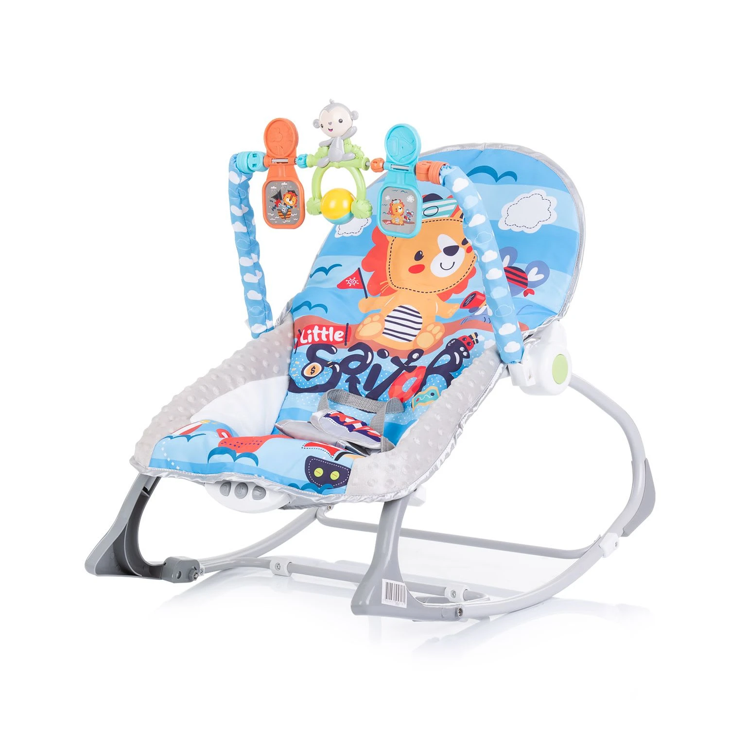 Babywippe Baby Spa 2 In 1 In Blau 1 Babywippe Baby Spa 2 In 1 In Blau
