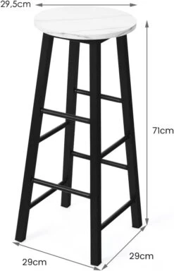 Barhocker 2er Set In Weiß -Yamazaki Mobel Geschaft costway barhocker 2er set in weiss 4