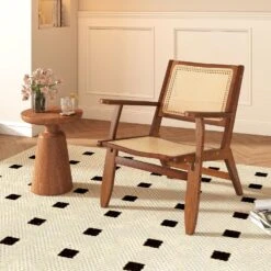 Yamazaki Mobel Geschaft -Yamazaki Mobel Geschaft costway rattan akzentstuhl in braun 1