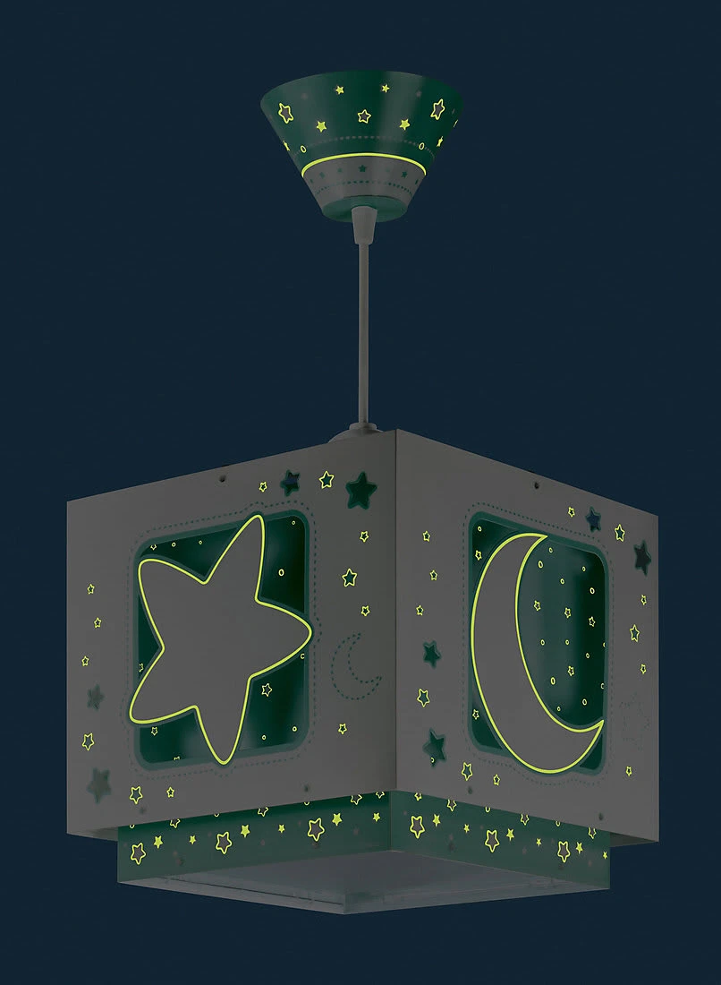 Hängelampe Moonlight, Türkis, A 4 Hängelampe Moonlight, Türkis, A – Bild 4