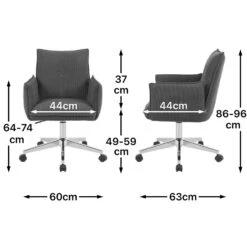 2er-Set: Bürostuhl Mika-Cleo In Creme - (B)60 X (H)86 X (T)63 Cm -Yamazaki Mobel Geschaft dubi mobel 2er set burostuhl mika cleo in creme b 60 x h 86 x t 63 cm 8