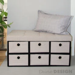 Faltbare Sitzbank Mit Schubladen Skagen In Beige 13 Faltbare Sitzbank Mit Schubladen Skagen In Beige -Yamazaki Mobel Geschaft dunedesign faltbare sitzbank mit schubladen skagen in beige 3