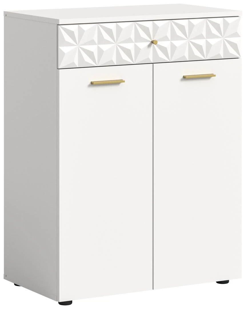 Sideboard Prisma Weiß 70 X 40 Cm 2 Sideboard Prisma Weiß 70 X 40 Cm – Bild 2