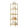 Standregal Lierne Bambus In Beige (L)33cm (B)33cm (H)140cm