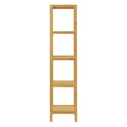 Standregal Lierne Bambus In Beige (L)33cm (B)33cm (H)140cm -Yamazaki Mobel Geschaft en casa standregal lierne bambus in beige l 33cm b 33cm h 140cm 5