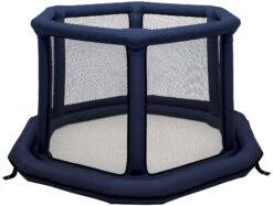 EverEarth Laufstall, Aufblasbar, Blau