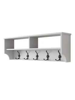 Garderobe In Weiß - (B)120 X (H)37 Cm -Yamazaki Mobel Geschaft evila garderobe in weiss b 120 x h 37 cm 6