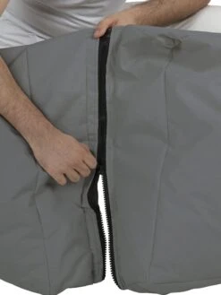 Sitzsack In Grau - (B)55 X (H)40 X (T)40 Cm -Yamazaki Mobel Geschaft evila sitzsack in grau b 55 x h 40 x t 40 cm 8