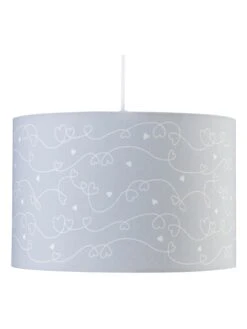 Hängeleuchte "Herz" In Hellblau - Ø 30 Cm