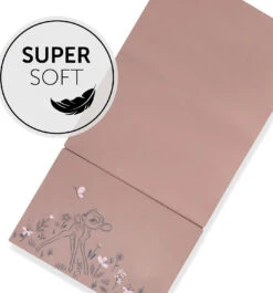 HAUCK Reisebettmatratze Sleeper Bambi, Rose, 120 X 60 Cm