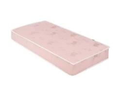 Babybett Matratze CocoCraft 120x60x15cm In Rosa