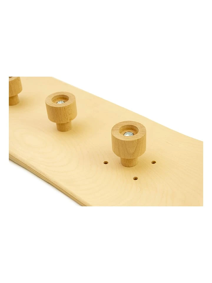 Garderobe "Skateboard" In Natur - (L)78,5 X (B)20 Cm 2 Garderobe "Skateboard" In Natur - (L)78,5 X (B)20 Cm – Bild 2