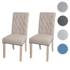 2er-Set Esszimmerstuhl O66, Beige 17 2er-Set Esszimmerstuhl O66, Beige -Yamazaki Mobel Geschaft mcw 2er set esszimmerstuhl o66 beige 8