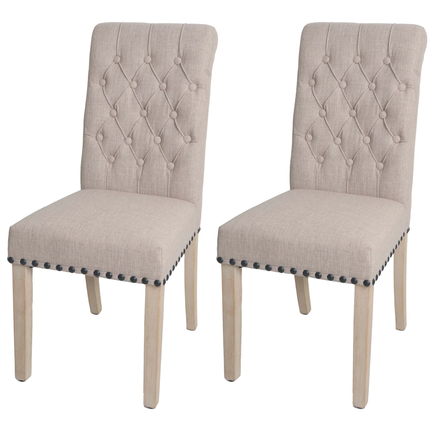 2er-Set Esszimmerstuhl O66, Beige 1 2er-Set Esszimmerstuhl O66, Beige