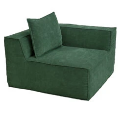 Eckteil/Zubehör Für Sofa O54 Polstersessel Armlehne 63x97x97cm, Grün -Yamazaki Mobel Geschaft mcw eckteil zubehor fur sofa o54 polstersessel armlehne 63x97x97cm grun 5