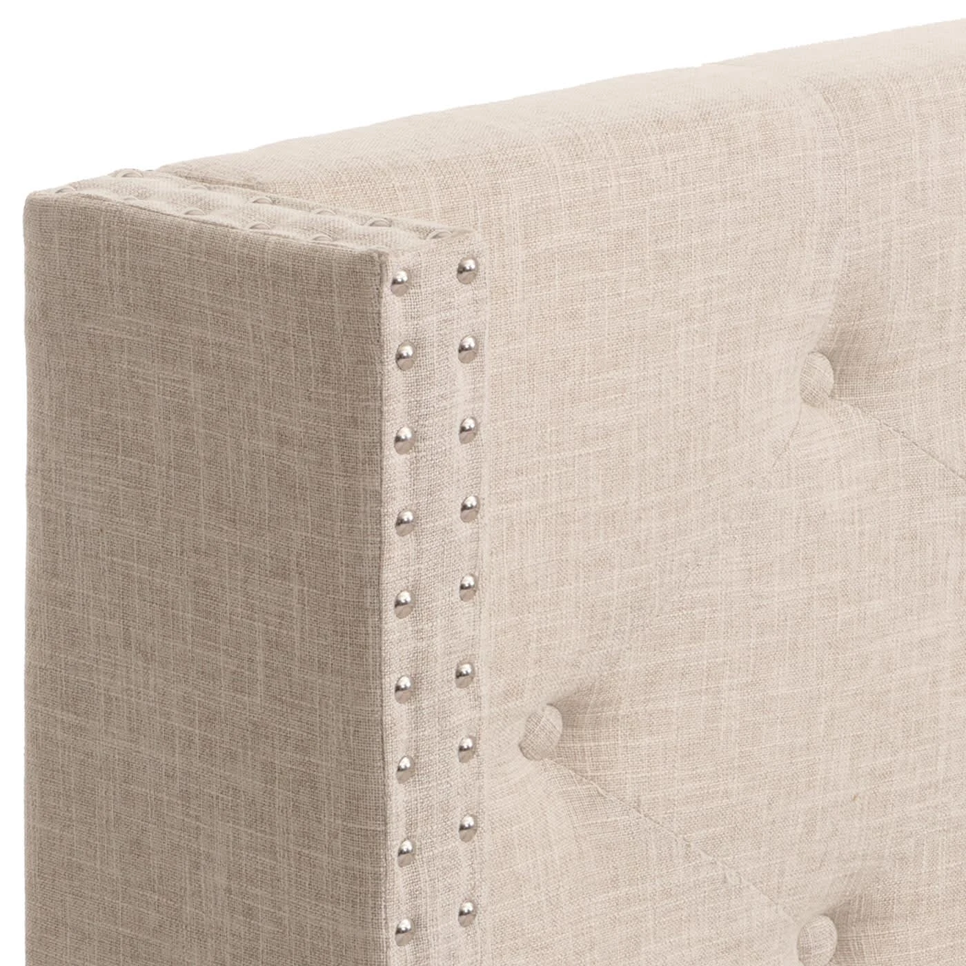 Polsterbett N59, Creme-beige 5 Polsterbett N59, Creme-beige – Bild 5