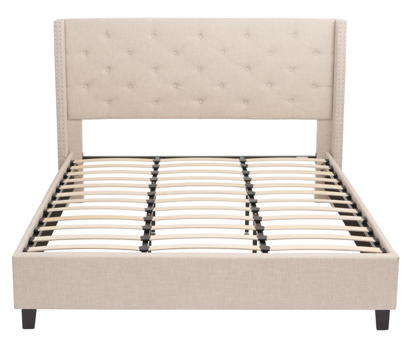 Polsterbett N59, Creme-beige 7 Polsterbett N59, Creme-beige – Bild 7