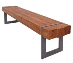 Sitzbank A15, Braun 160cm -Yamazaki Mobel Geschaft mcw sitzbank a15 braun 160cm 3