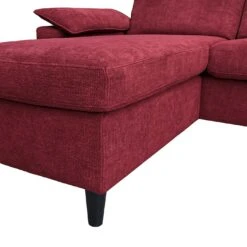 Sofa-Garnitur O71 L-Form Liegefläche Links/rechts 84x229x140cm, Bordeaux -Yamazaki Mobel Geschaft mcw sofa garnitur o71 l form liegeflache links rechts 84x229x140cm bordeaux 7