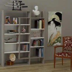 Bücherregal Belinda Weiß Cordoba -Yamazaki Mobel Geschaft moebel17 bucherregal belinda weiss cordoba 2