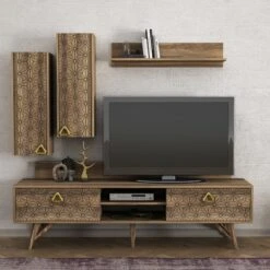 Wohnwand Yakamoz Walnuss -Yamazaki Mobel Geschaft moebel17 wohnwand yakamoz walnuss 2