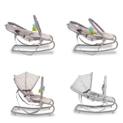 Babywippe Lulu Spielbogen In Grau -Yamazaki Mobel Geschaft moni babywippe lulu spielbogen in grau 5