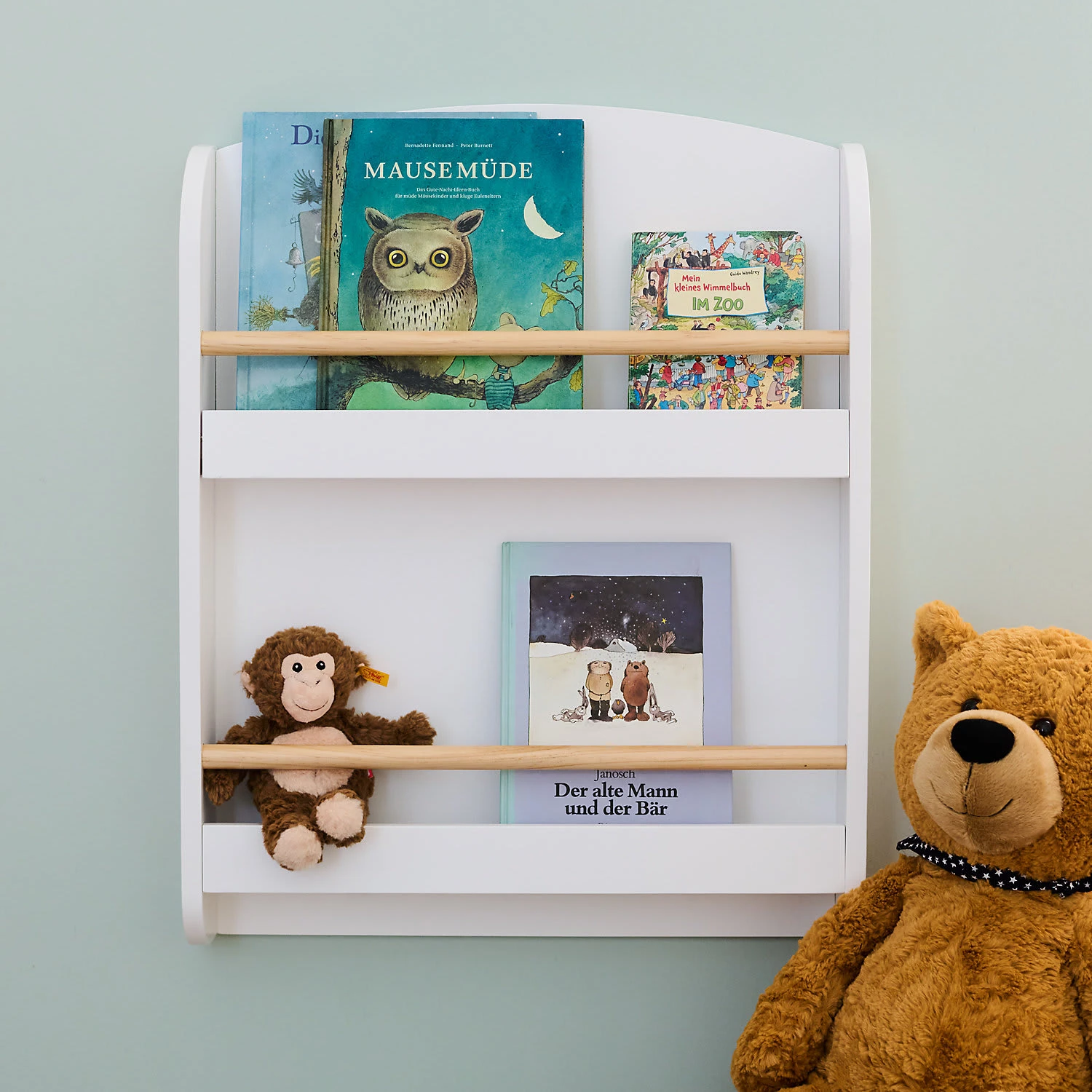 Wandregal Weiß 1 Wandregal Weiß