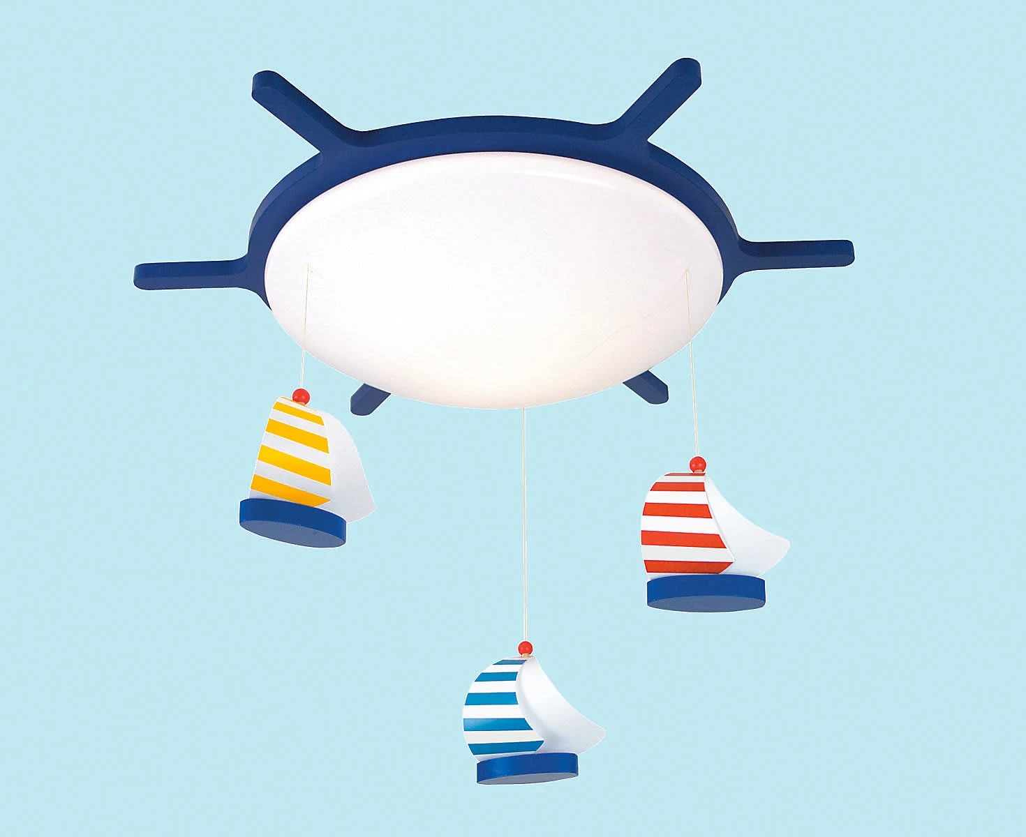 Deckenlampe Segelboote 2 Deckenlampe Segelboote – Bild 2