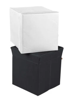 Sitz-und Aufbewahrungsbox "Stor'It" In Schwarz - (B)41 X (H) 44 X (T)41cm -Yamazaki Mobel Geschaft phoenix group ag sitz und aufbewahrungsbox storit in schwarz b 41 x h 44 x t 41cm 3