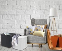 Sitz-und Aufbewahrungsbox "Stor'It" In Schwarz - (B)41 X (H) 44 X (T)41cm -Yamazaki Mobel Geschaft phoenix group ag sitz und aufbewahrungsbox storit in schwarz b 41 x h 44 x t 41cm 4