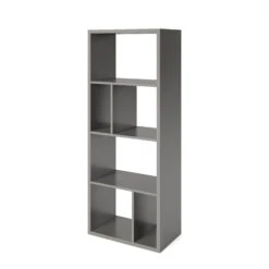 Standregal "Fortuna" In Grau - (B)58 X (H)147 X (T)34cm 12 Standregal "Fortuna" In Grau - (B)58 X (H)147 X (T)34cm -Yamazaki Mobel Geschaft phoenix group ag standregal fortuna in grau b 58 x h 147 x t 34cm 2