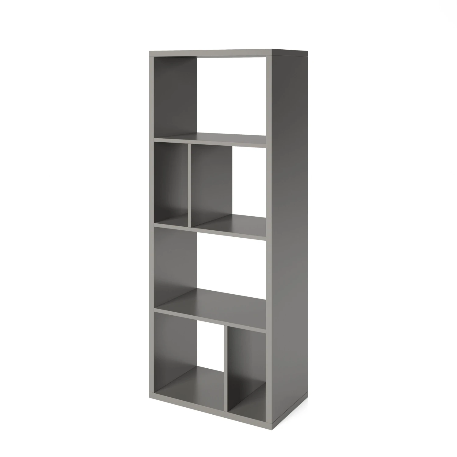 Standregal "Fortuna" In Grau - (B)58 X (H)147 X (T)34cm 3 Standregal "Fortuna" In Grau - (B)58 X (H)147 X (T)34cm – Bild 3