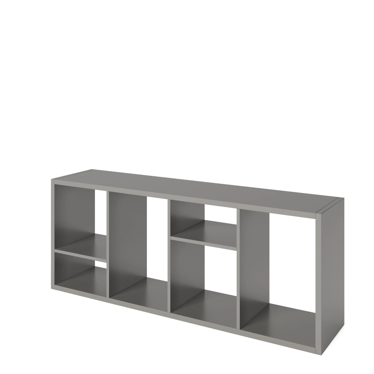 Standregal "Fortuna" In Grau - (B)58 X (H)147 X (T)34cm 6 Standregal "Fortuna" In Grau - (B)58 X (H)147 X (T)34cm – Bild 6