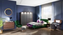 Playboy Pouf "SUE" In Anthrazit - (B)55 X (H)35 X (T)55 Cm -Yamazaki Mobel Geschaft playboy pouf sue in anthrazit b 55 x h 35 x t 55 cm 2