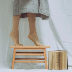 Bambus-Fußbank In Natur 10 Bambus-Fußbank In Natur -Yamazaki Mobel Geschaft relaxdays bambus fussbank in natur 2