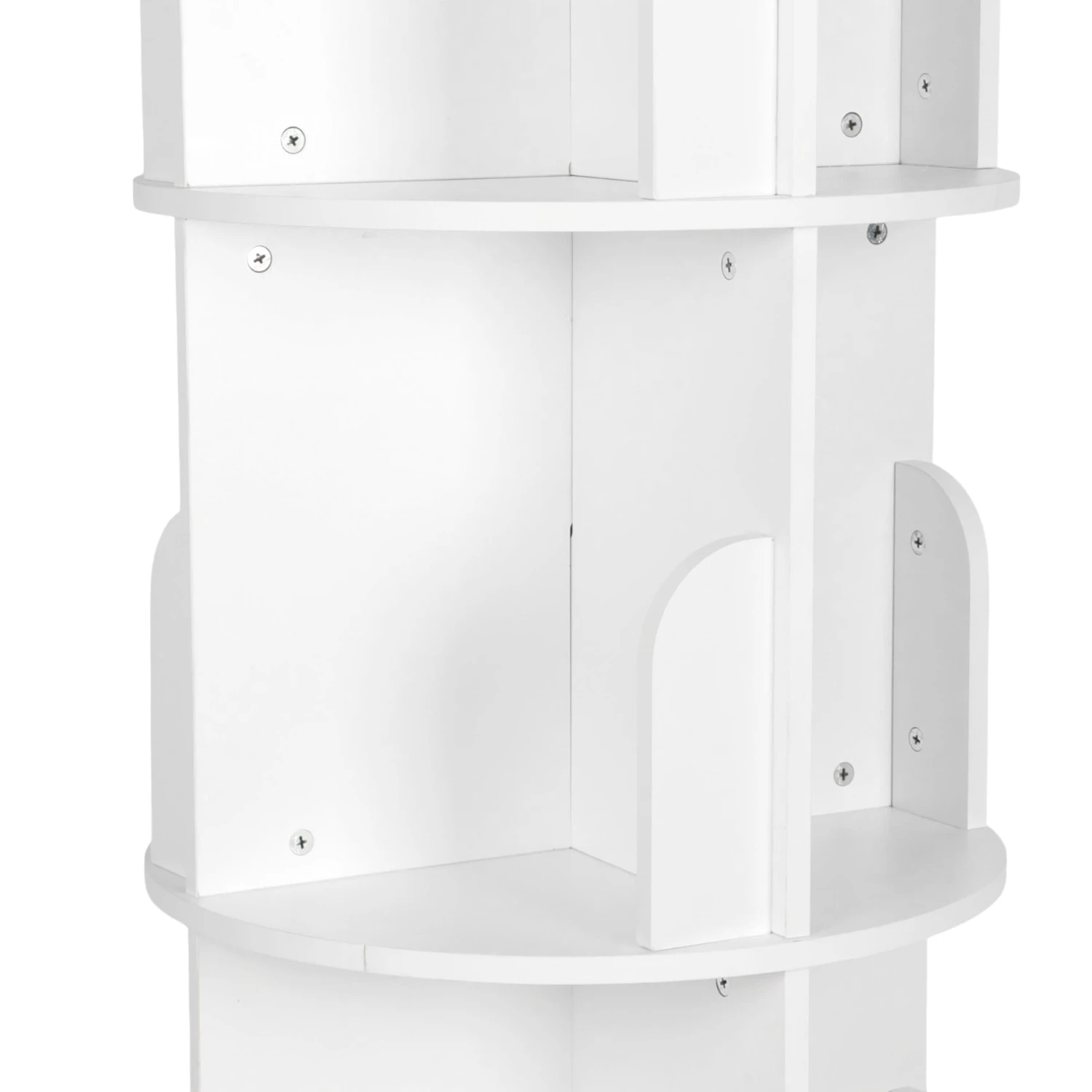 Bücherregal In Weiß - (H)128 Cm X Ø 40 Cm 7 Bücherregal In Weiß - (H)128 Cm X Ø 40 Cm – Bild 7